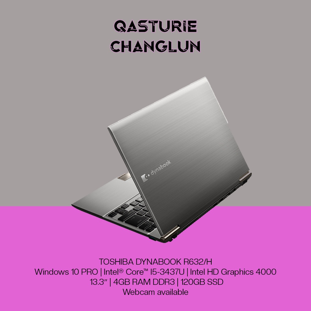 TOSHIBA DYNABOOK R632/H (RECOND JAPAN) | Shopee Malaysia