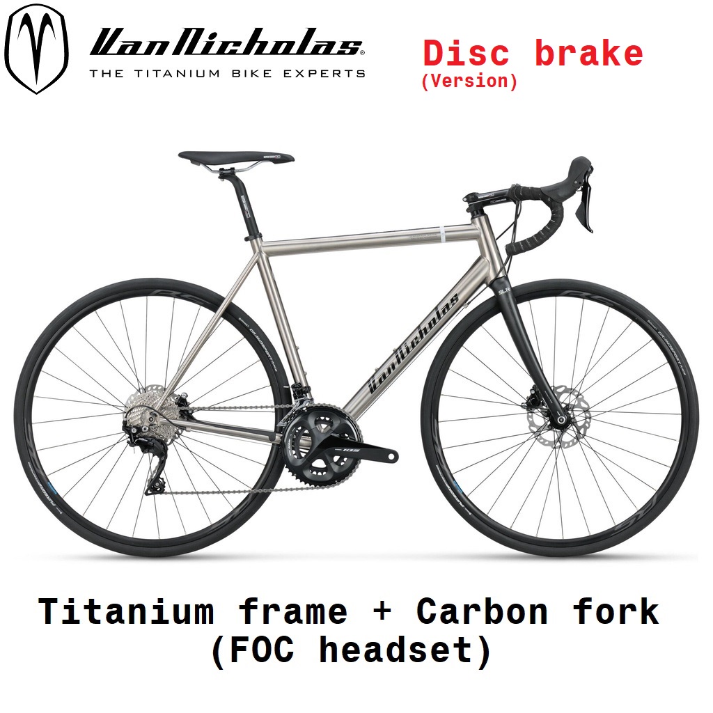 Van nicholas titanium online road bike