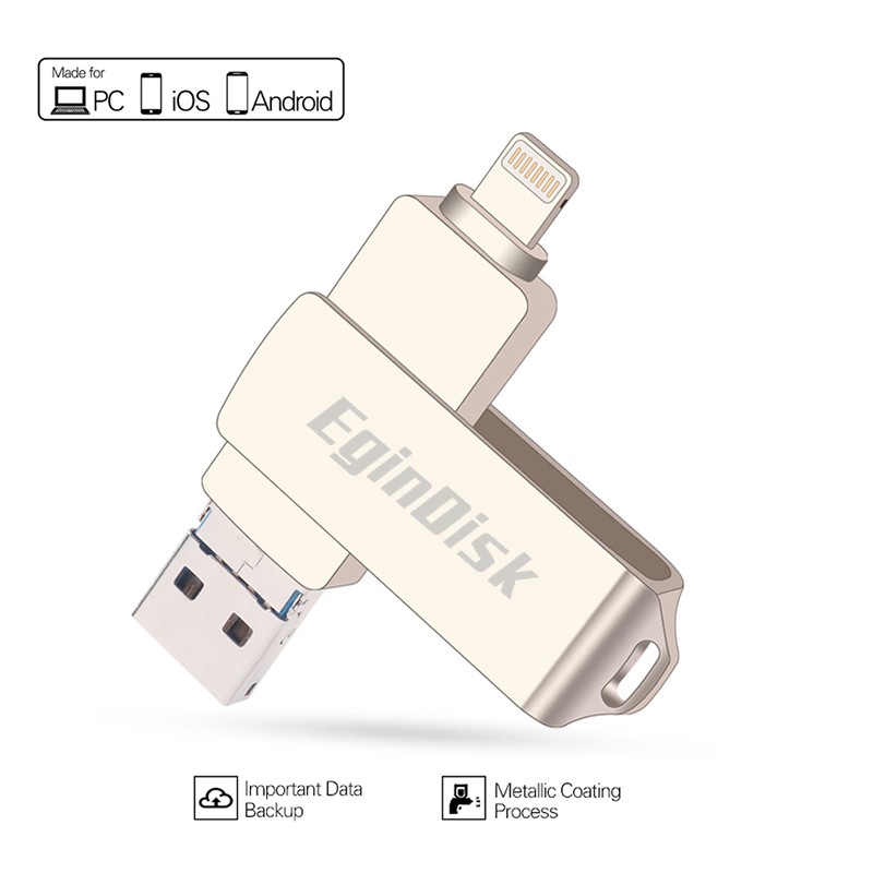 Flash Usb Drive Otg Usb Pendrive For For iPhone 6 7 8 X XS XR / Android  Phone