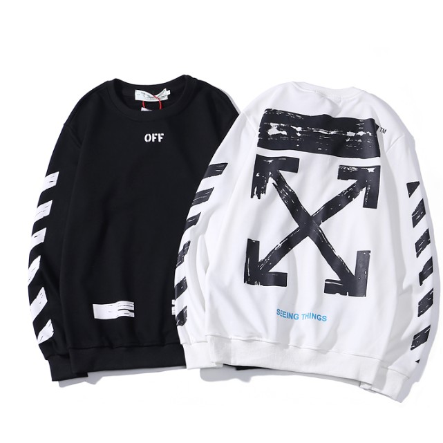 Off white clearance seeing things sweater