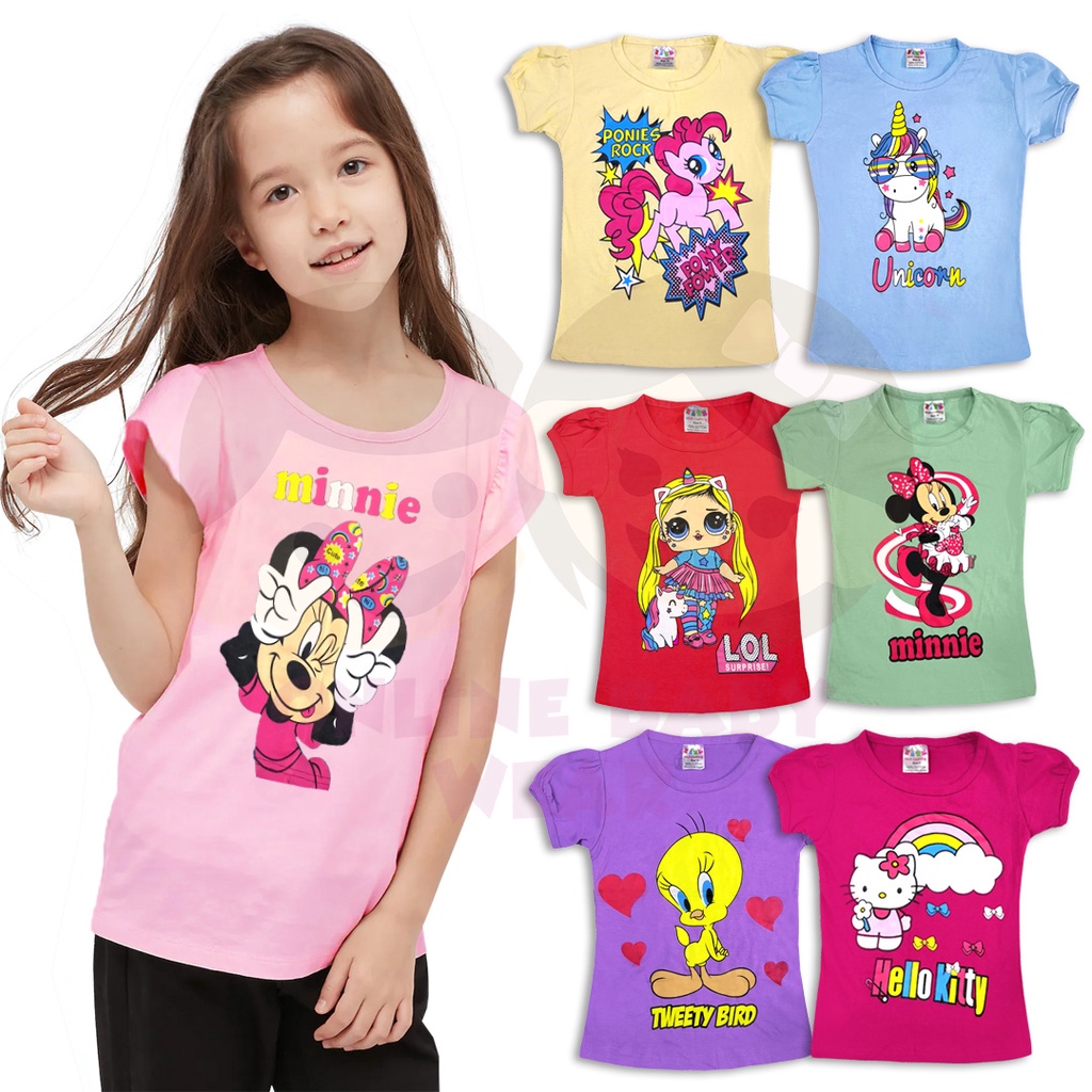 Cartoon Printed T-shirt