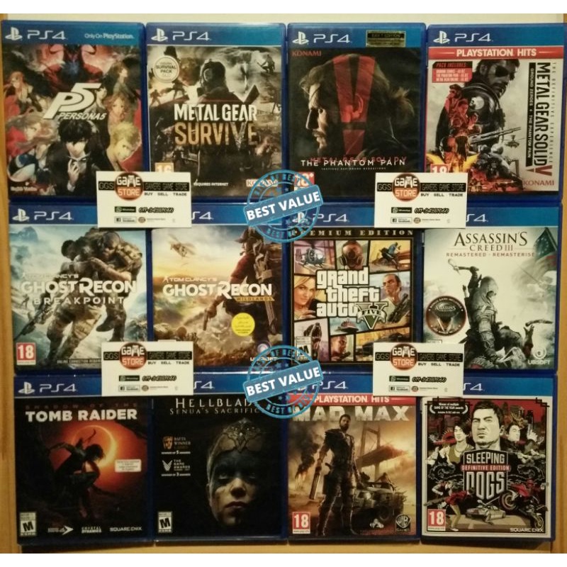 Buy ps4 games second outlet hand