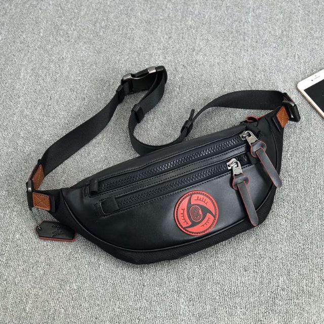 Coach x Naruto Michael B Jordan waistbag slingbag beltbag pouchbag