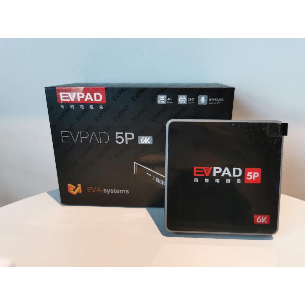 evpad 5s/5p/8k/tv box/android box