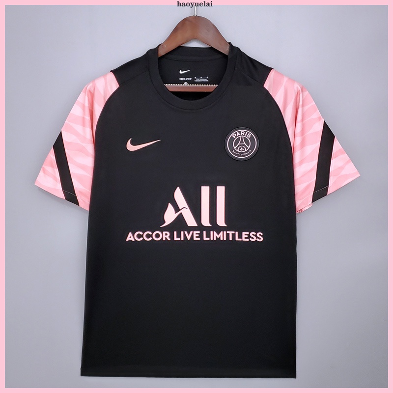 Psg training top sales black pink