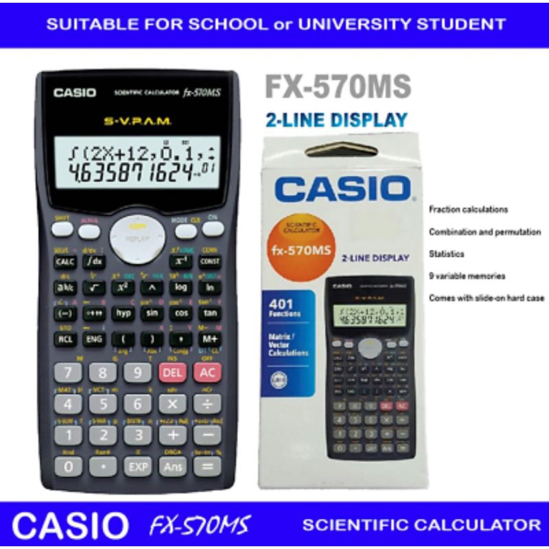 Calculator ms outlet 570