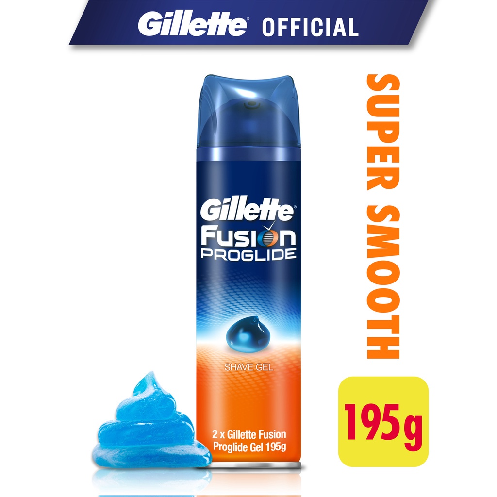 Gillette Fusion ProGlide Cooling Shave Gel (195g)