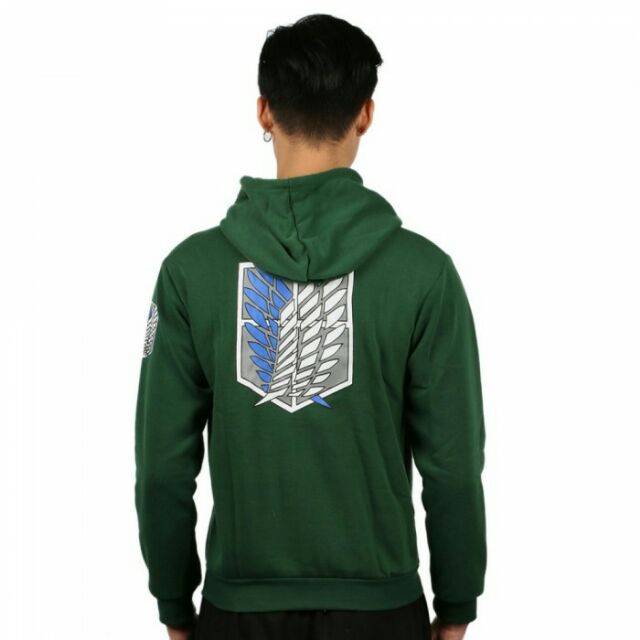 Attack on titan clearance survey corps hoodie