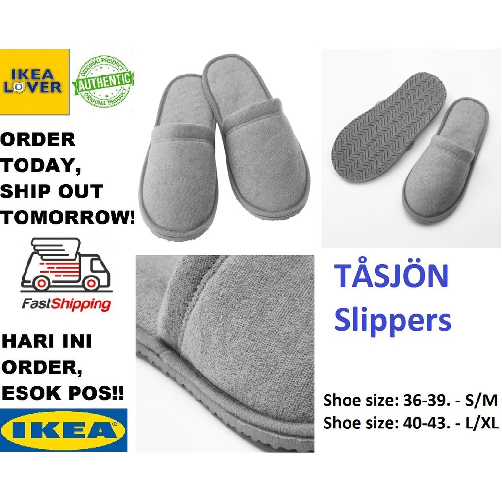 Ikea best sale tasjon slippers