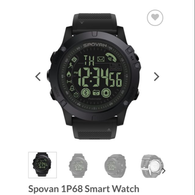 Spovan IP68 Smart Watch Shopee Malaysia