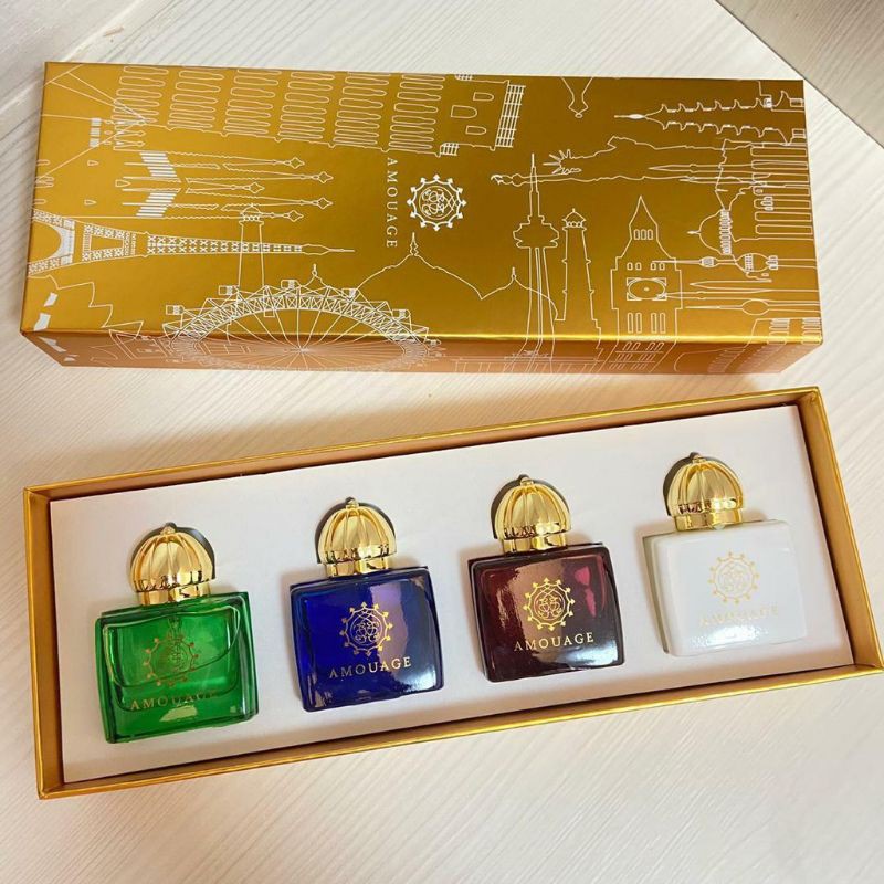 Limited Edition Amouage AMOUGE MINIATURE EAU DE PARFUME 4 IN 1 SET