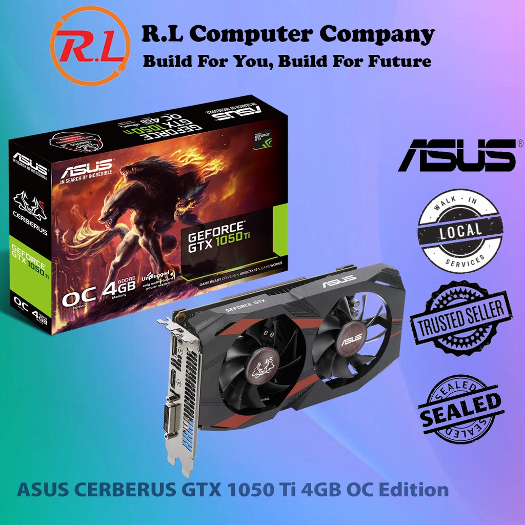 Asus cerberus discount geforce gtx 1050