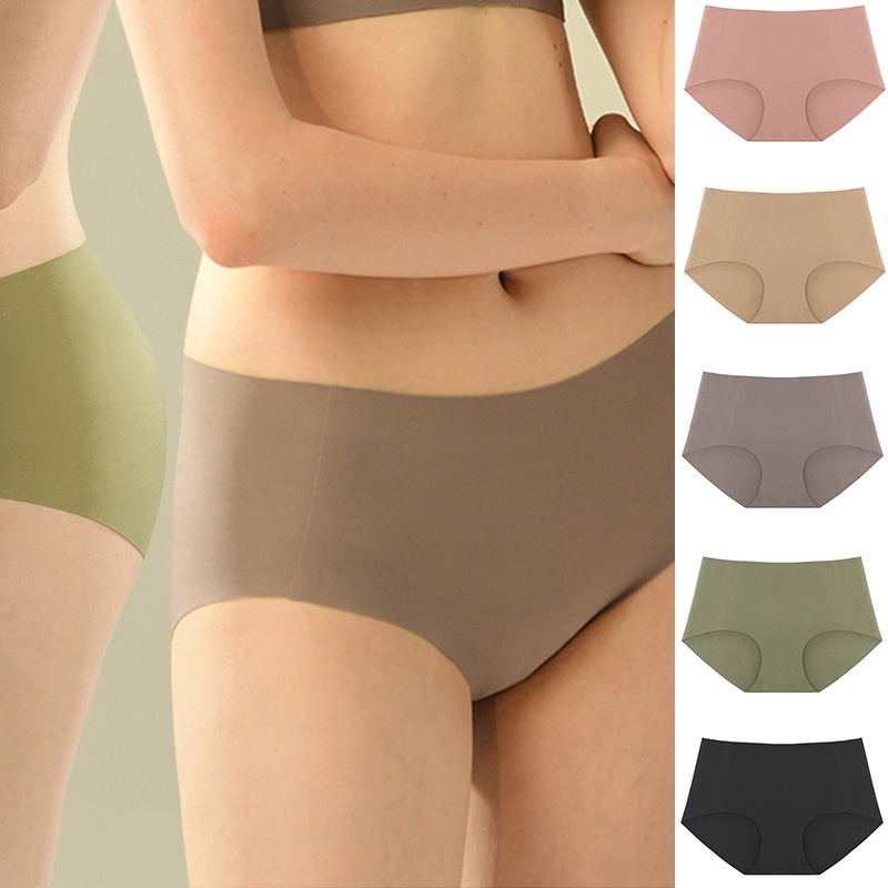 100% Brand】 Japan SUJI pantySeamless underwear seamless women's underwear  zero feel breathable mid-waist briefs 【Matching 100% brand SUJI bra】