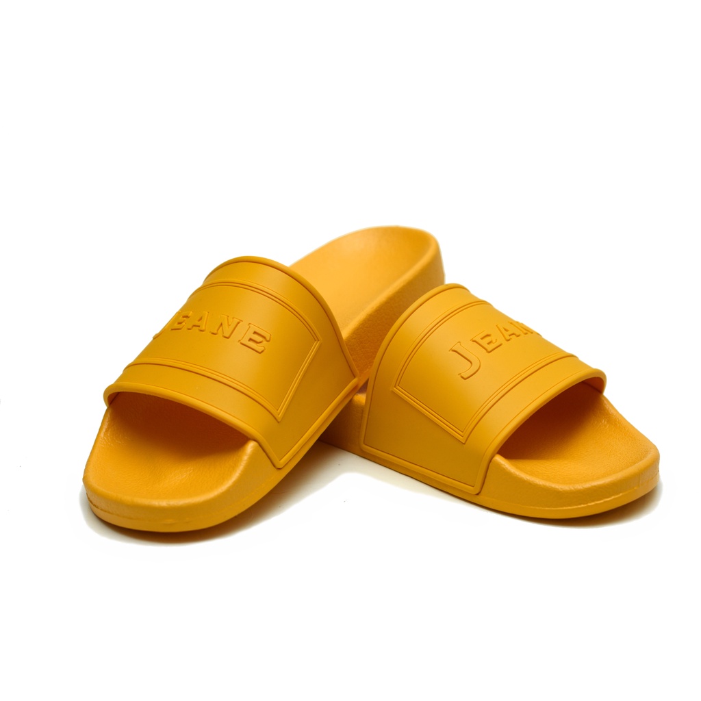 Rubber slide sandals hot sale