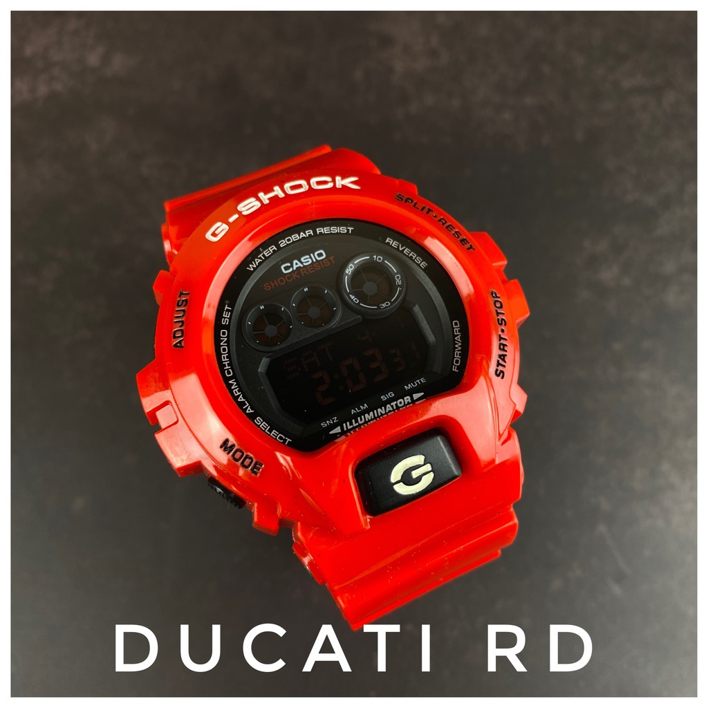 G shock 2024 merah ducati