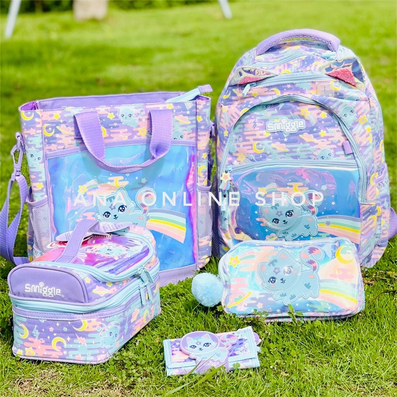 ORIGINAL SMIGGLE SET FAR AWAY COLLECTION KIDS SCHOOL BAG