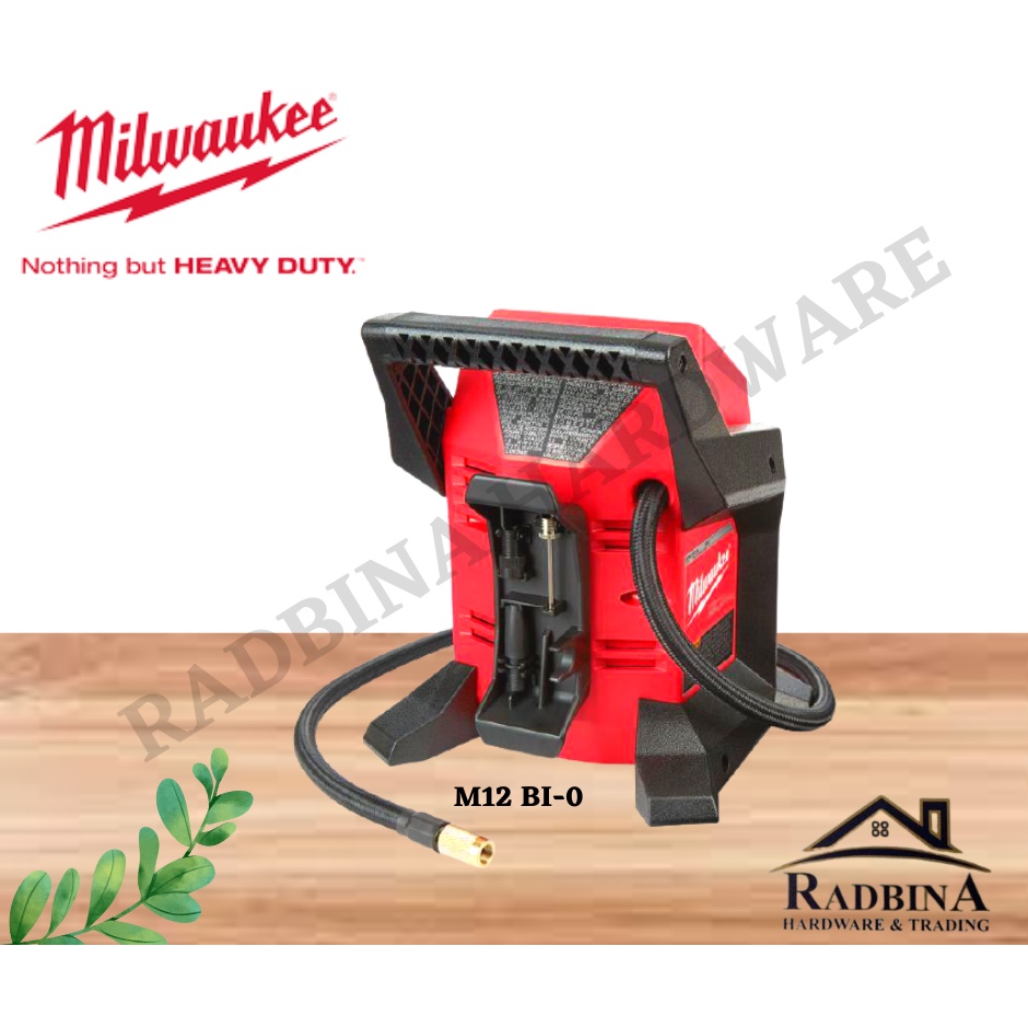 Milwaukee M12 Compact Inflator Kit Mini Air Compressor Shopee