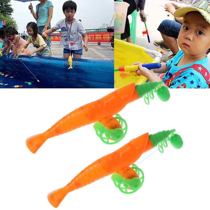 FUN⚽ Educational Baby Child Kids Magnetic Fishing Rod Fish Model Toy Fun  Game Gift