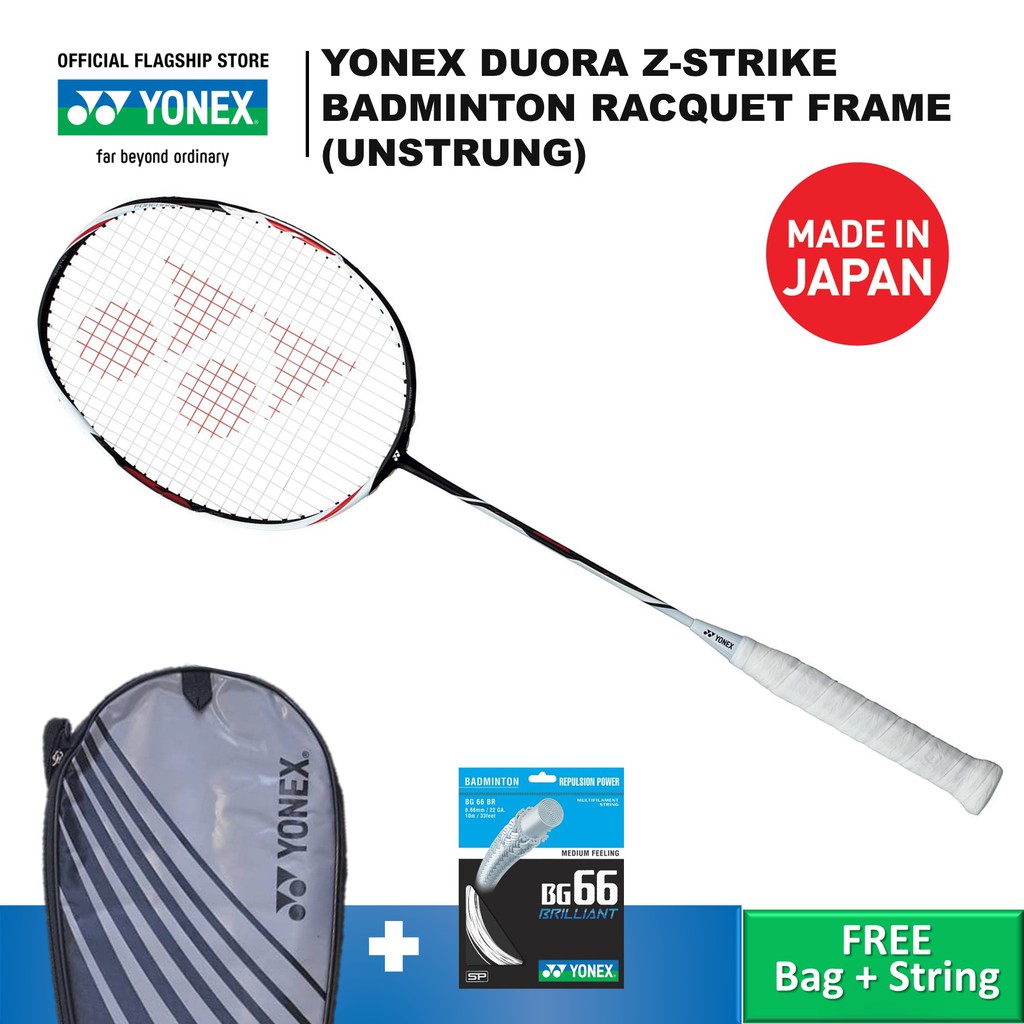 Yonex Duora Z-Strike Badminton Racquet Frame [Free String