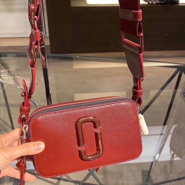 Marc jacobs snapshot discount maroon