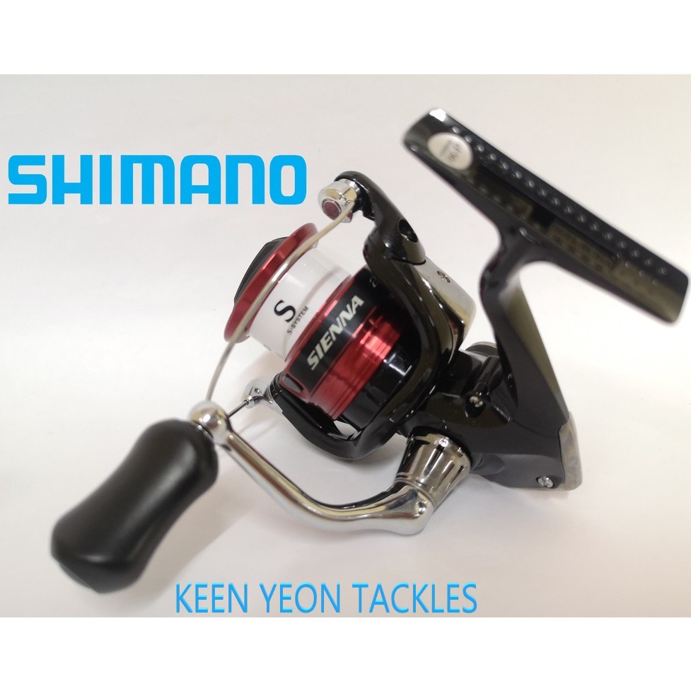 SHIMANO SIENNA Spinning Fishing Reel Seawater/Freshwater  1000FG/2500FG/4000FG Aluminum Spool Spinning Reel, Reel Shimano Sienna  1000