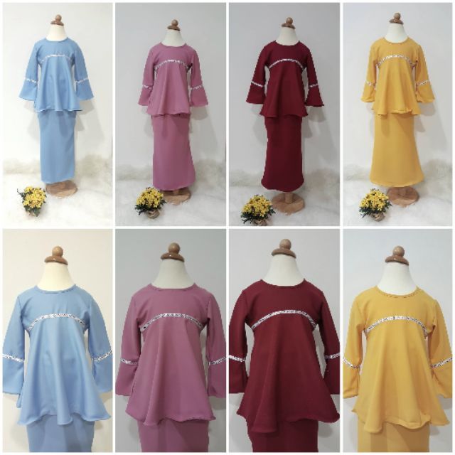 baby doll baju kurung