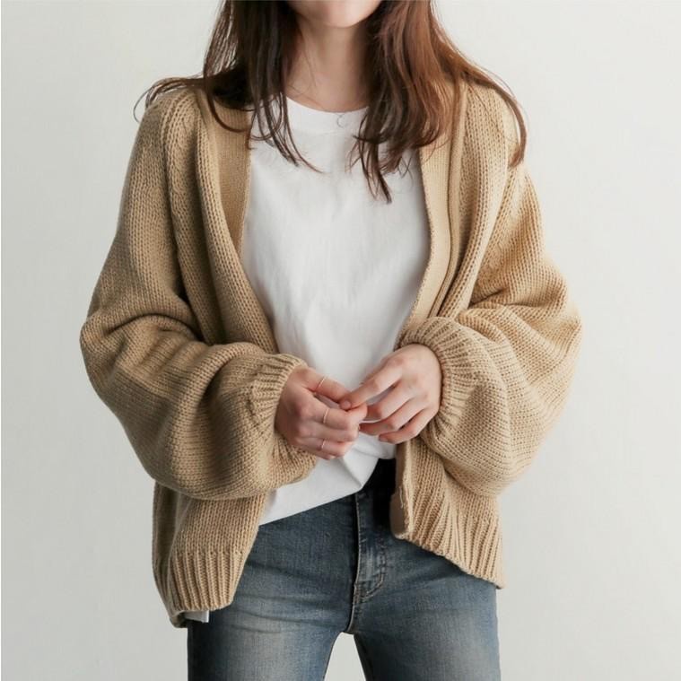 Korean hotsell cardigan fashion