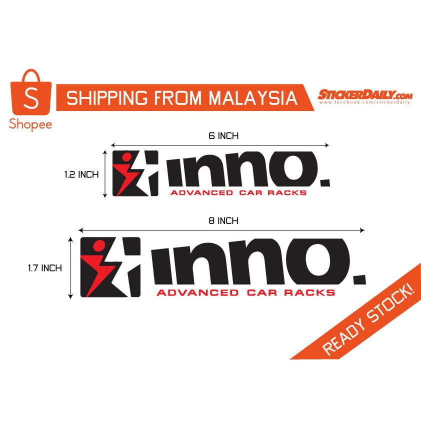 RV Inno Rack Sticker | Shopee Malaysia