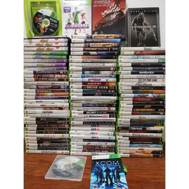 Xbox 360 games store cd