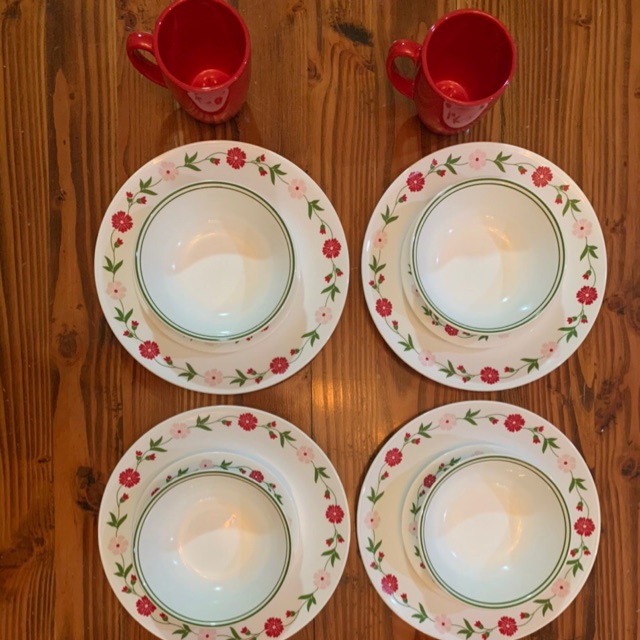 Corelle spring pink sale