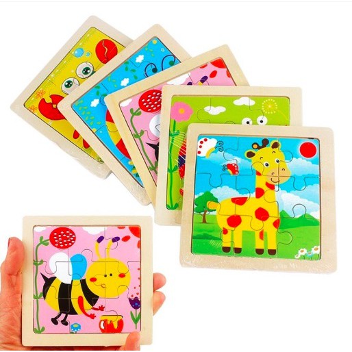 Educational cheap wooden puzzles