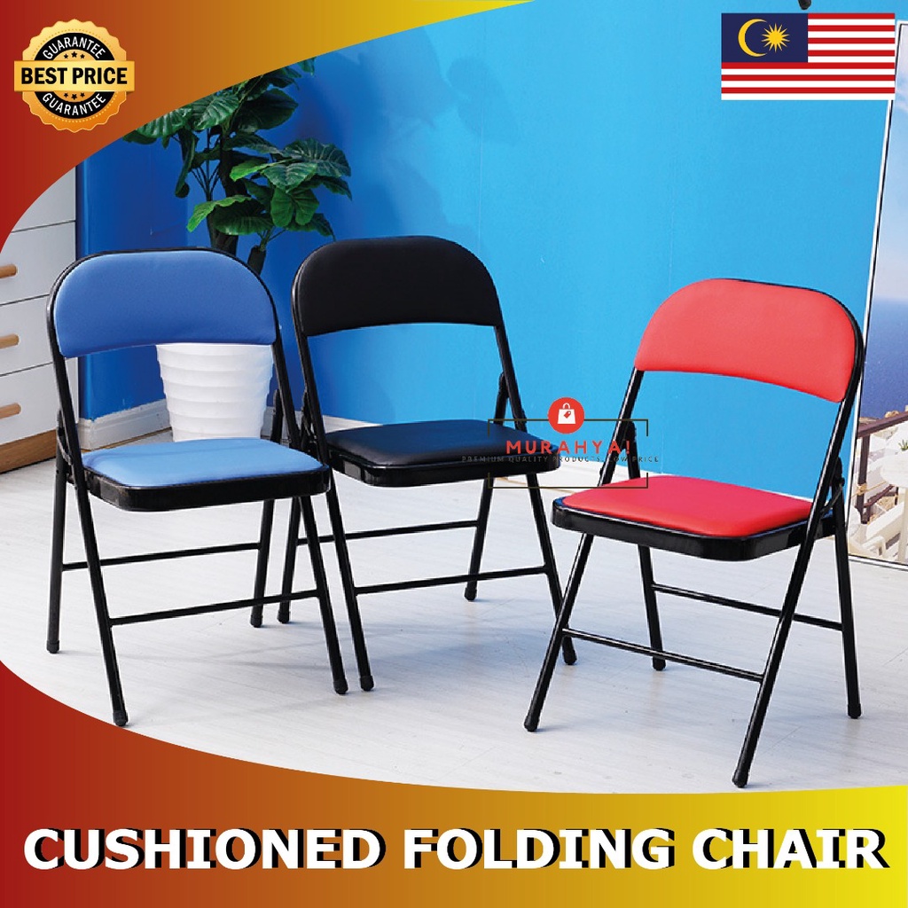 Foldable cushion deals chair