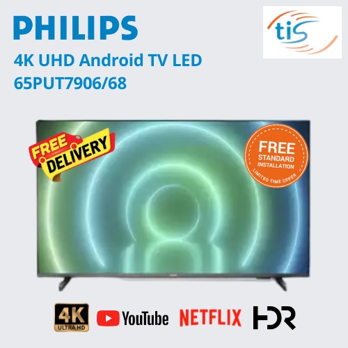 LED 4K UHD Android TV 65PUS7906/12