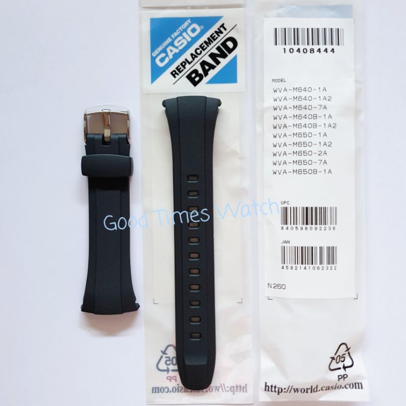 Casio WVA M640 WVA M640B WVA M650 WVA M650B Casio Original STRAP