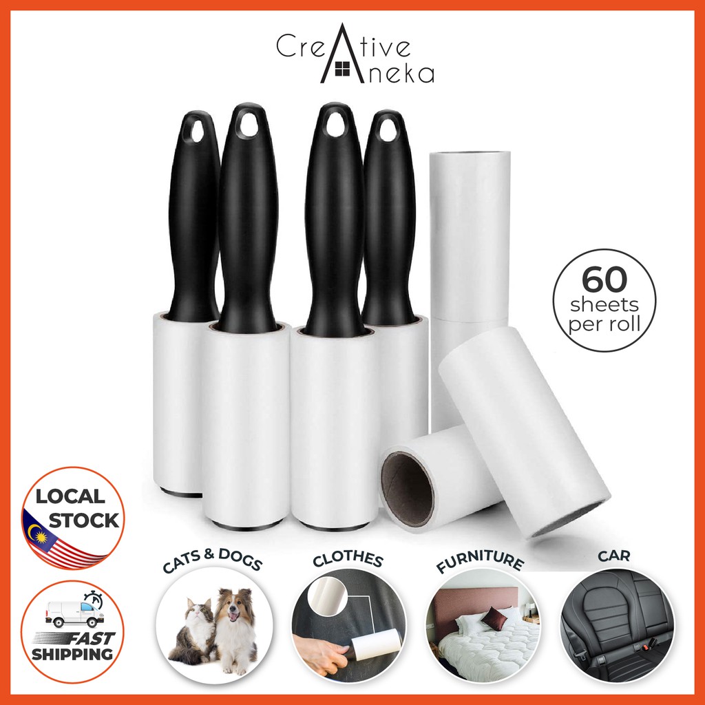 Hair removal from clothes roller sales