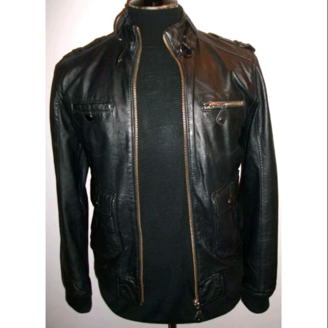 Divided h&m shop leather jacket