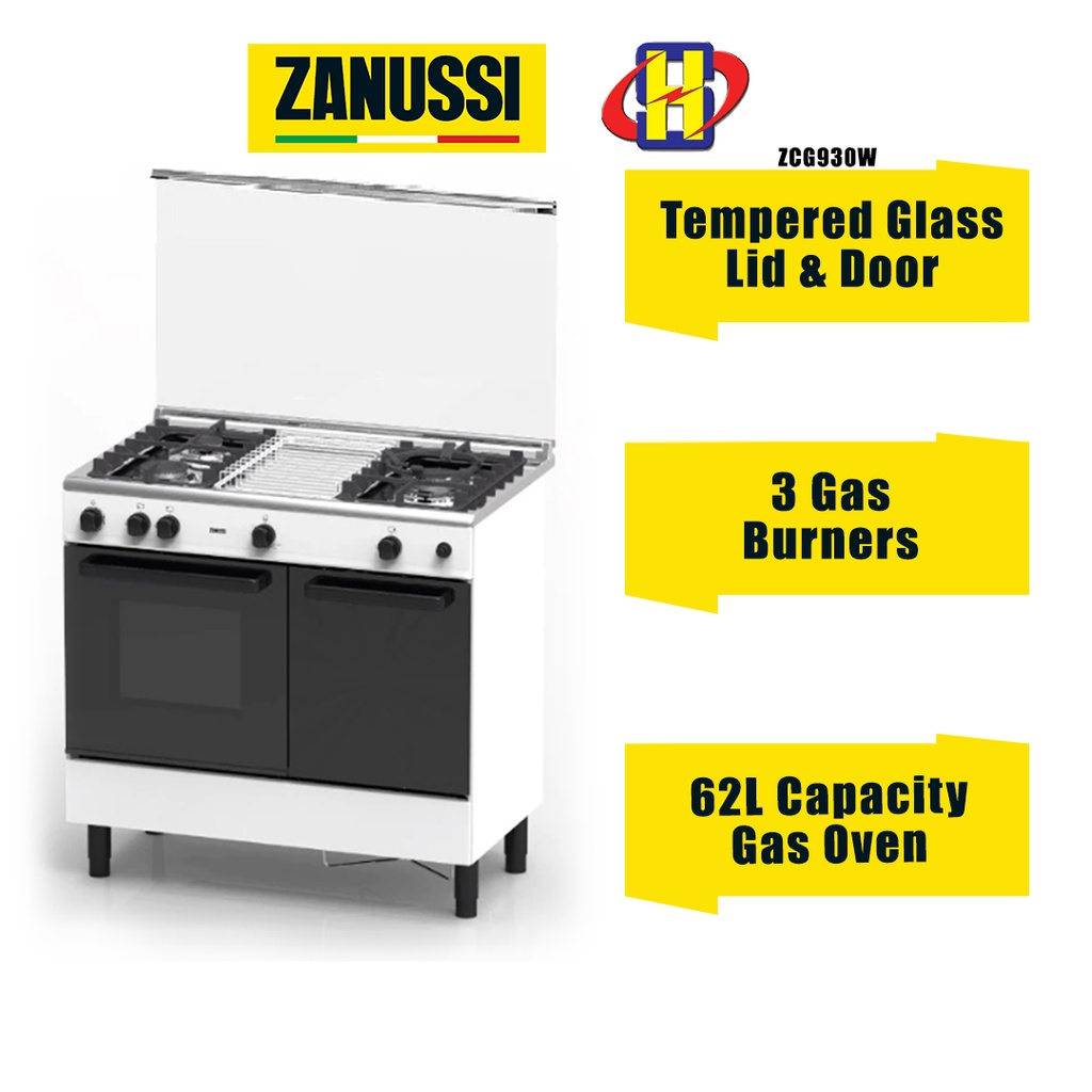 Zanussi gas clearance cooker