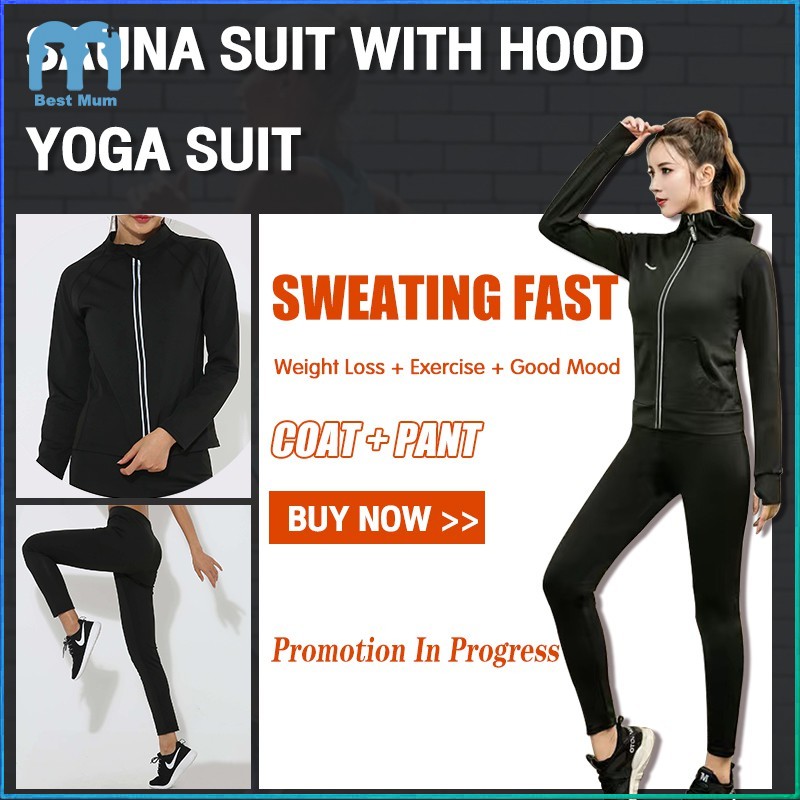 Plus size sauna suit best sale for sale