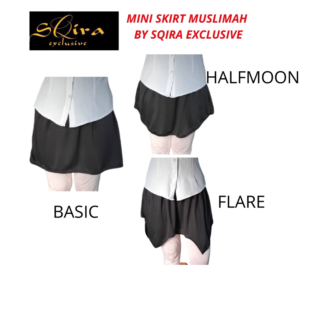 Mini Skirt Muslimah Mini Skirt Extender Shopee Malaysia