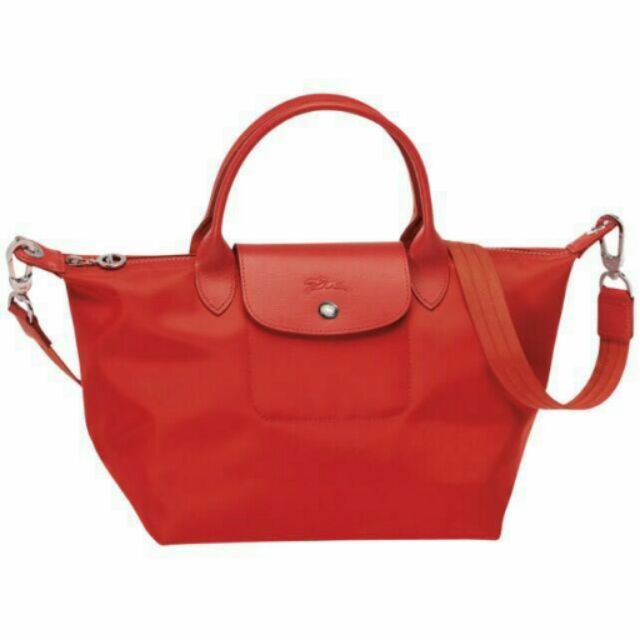 Authentic longchamp discount neo red