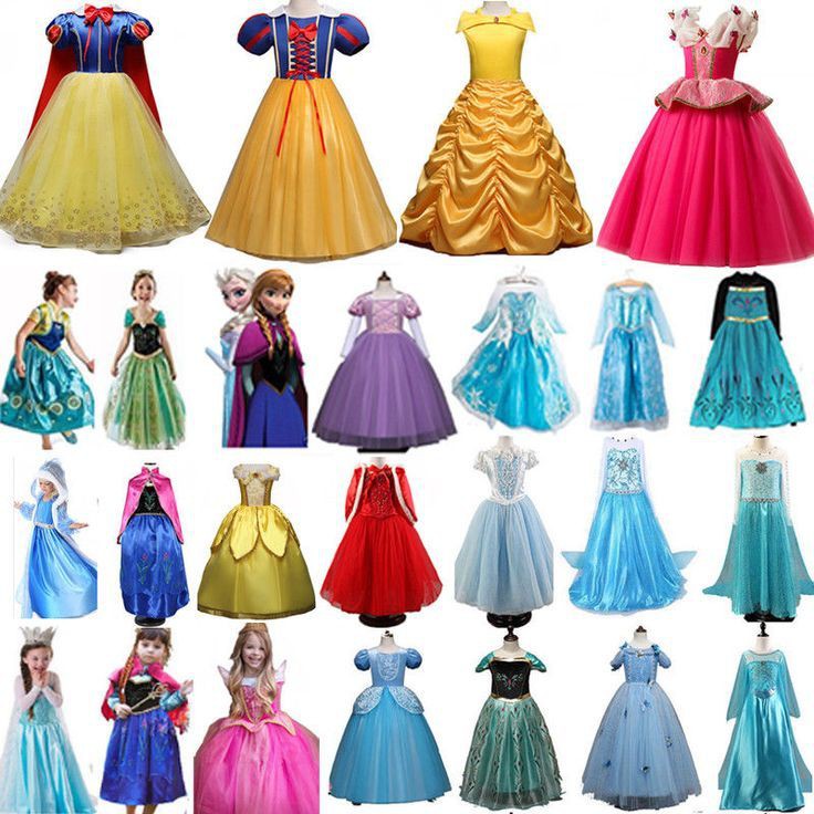 Disney princess dresses outlet kids