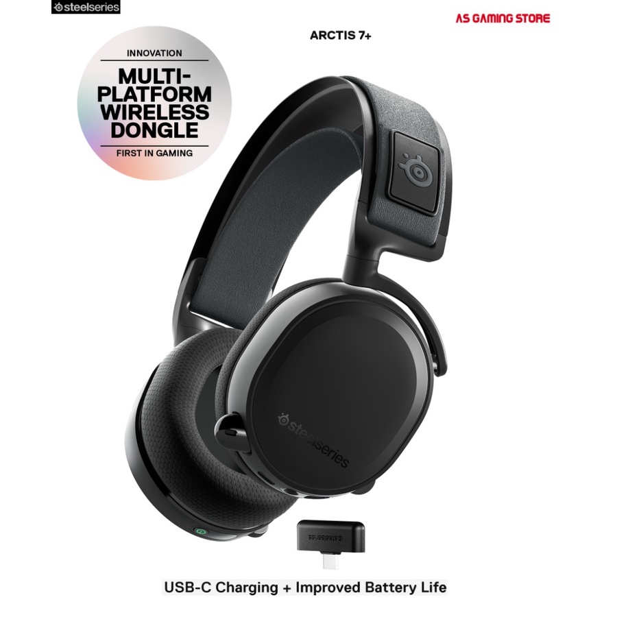 SteelSeries Arctis 7 Black WIRELESS 61470 Shopee Malaysia