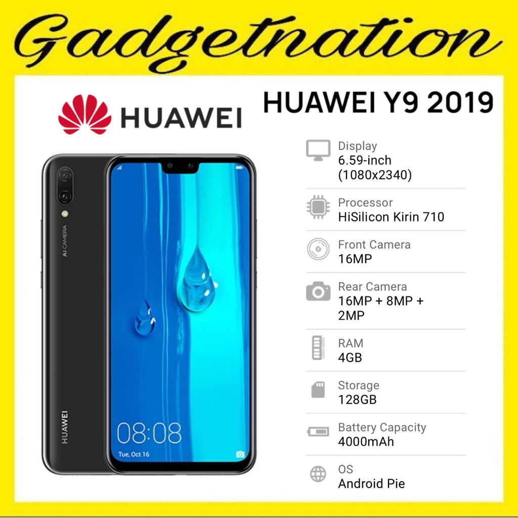 Smartwatch huawei y9 2019 hot sale