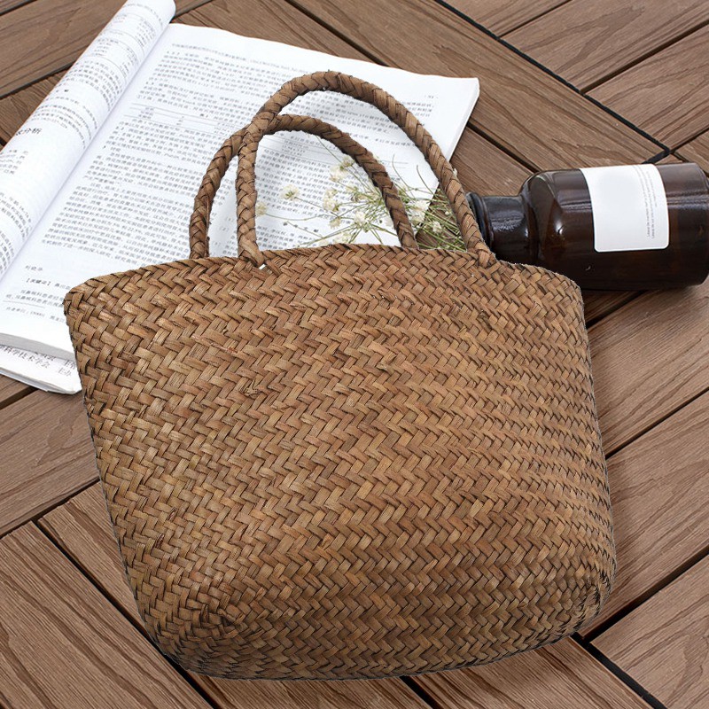 Straw best sale woven bag