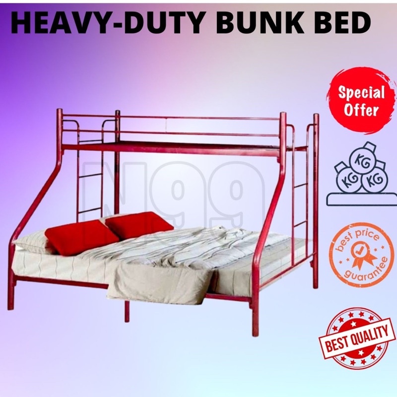 Double deck online queen size price