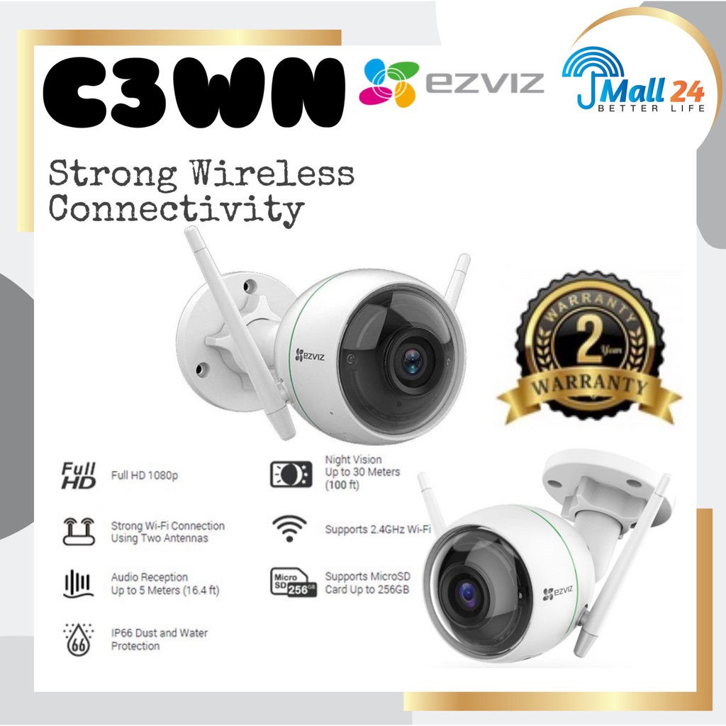 Caméra de sécurité IP EZVIZ C3WN V2