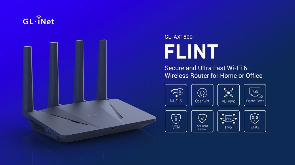 GL.iNet GL-SFT1200 (Opal) Secure Travel WiFi Router – AC1200 Dual Band  Gigabit Ethernet Wireless Internet | IPv6 USB 2.0 MU-MIMO DDR3 |128MB Ram