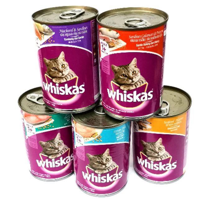 Whiskas tinned cat store food