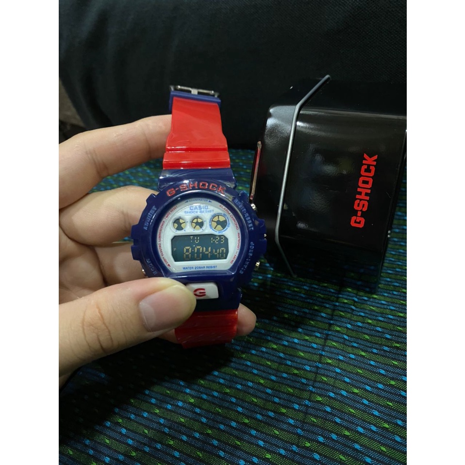 G shock 2025 merah biru