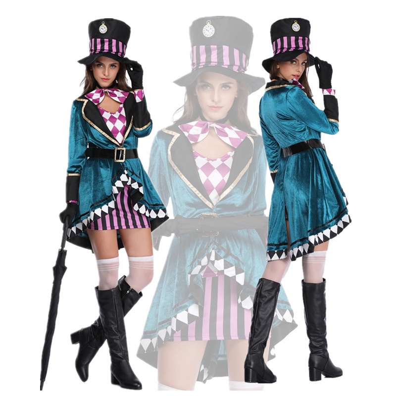 Leg Avenue Alice in Wonderland Delightful Hatter Women's Halloween